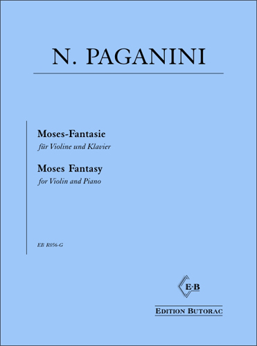 Cover - Paganini, Moses-Fantasie